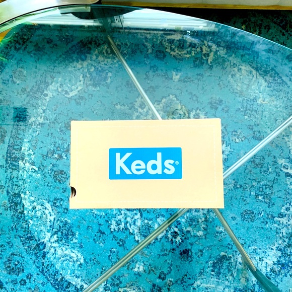 ✨Keds✨ Double Up Suede & Sparkle Blush Sneakers - Picture 2 of 15